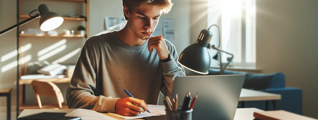 Slik forbedrer du konsentrasjonen under lange studieøkter: konkrete tips, pauser og fokus – illustrasjon