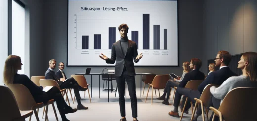 Confident speaker delivering clear structured presentation to colleagues in norway