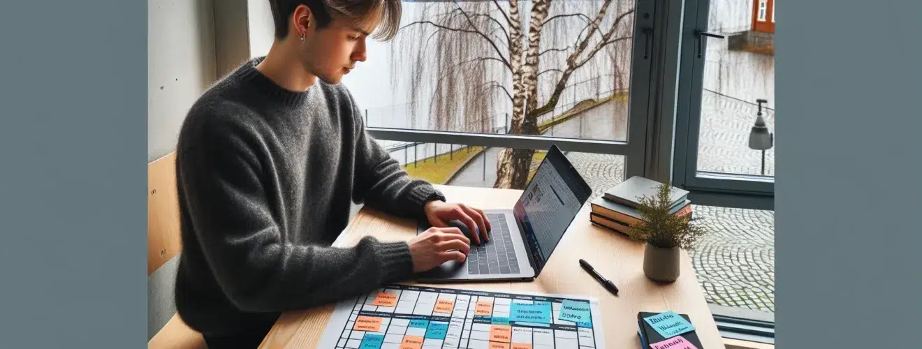 Hvordan lage en effektiv eksamenskalender – illustrasjon