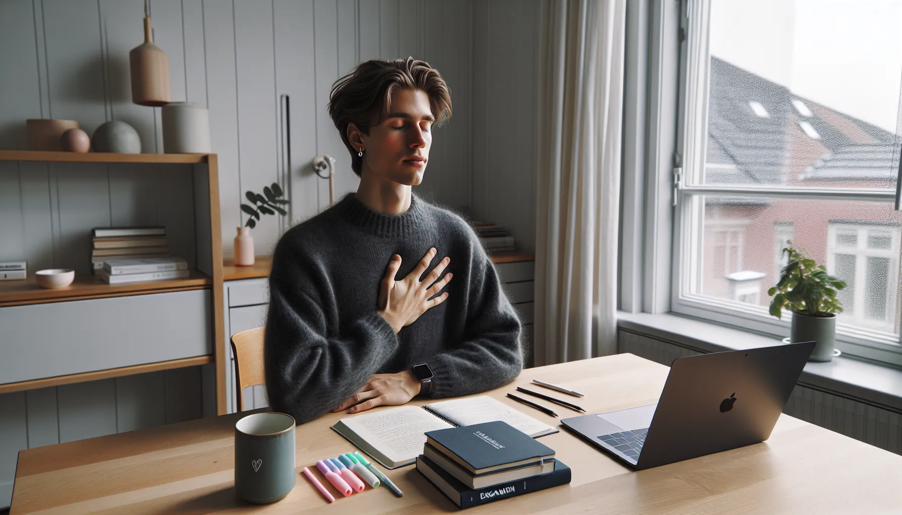 Hvordan bruke mindfulness for å redusere eksamensstress 3 Hvordan bruke mindfulness for å redusere eksamensstress – illustrasjon 2