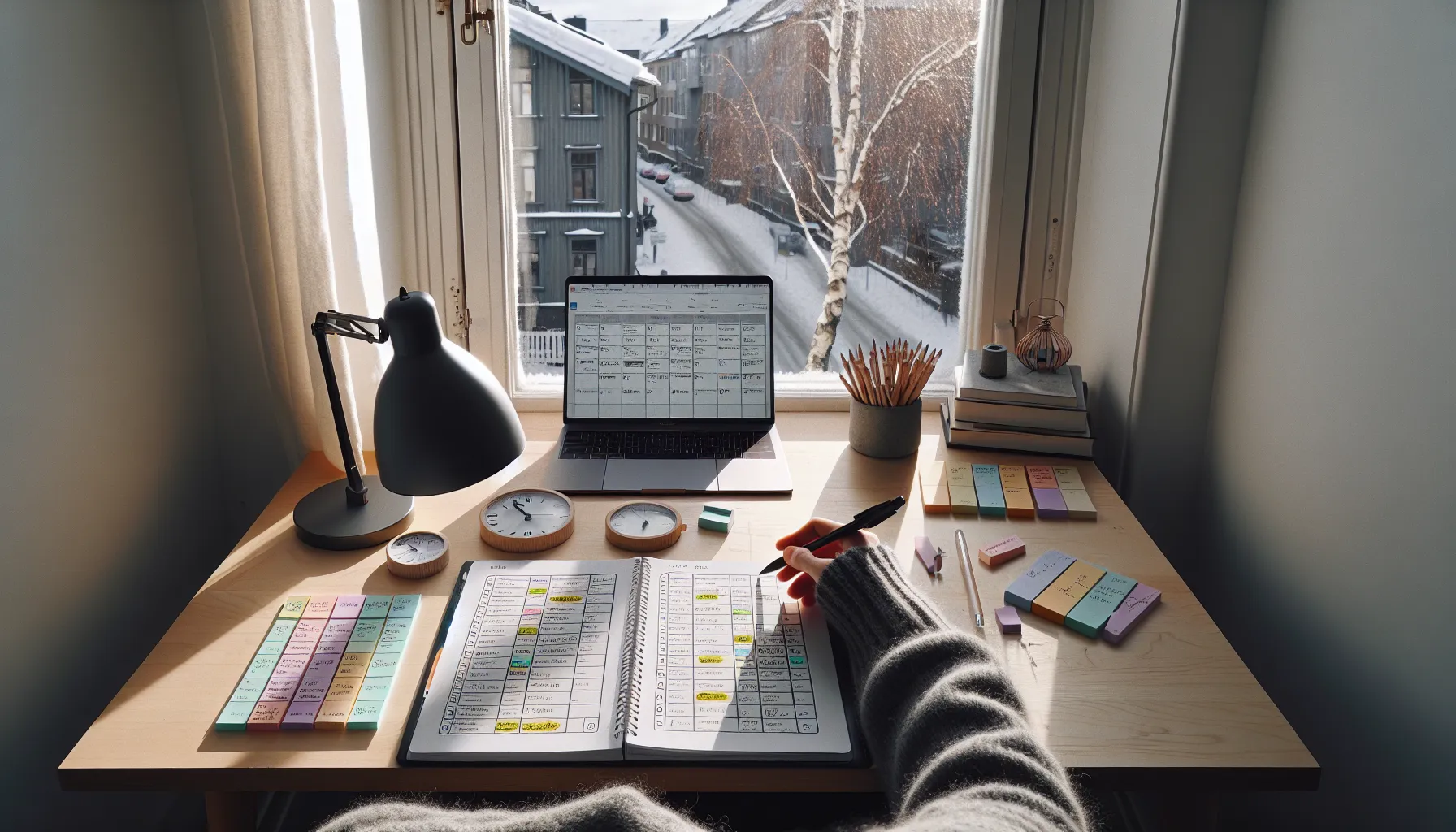 Hvordan lage en effektiv eksamenskalender 2 Hvordan lage en effektiv eksamenskalender – illustrasjon 1